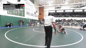 120 lbs Champ. Round 1 - Dallas Rosenthal, Millikan vs Sebastian Bautista, Villa Park