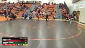 165 lbs Cons. Round 2 - Garet Sipe, Shelby vs Ethan Owens, Ontario