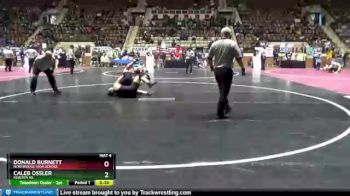 182 lbs Cons. Round 4 - Donald Burnett, Northridge High School vs Caleb Ossler, Elberta HS