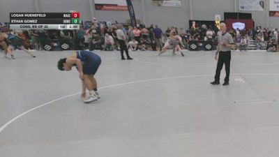 144 lbs Cons. Rd Of 32 - Ethan Gomez, Big Game Wrestling Club vs Logan Huenefeld, Marquette Academy