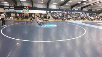 157 lbs Cons. Semi - Clay Gainer, Messiah vs Robert Leeds, New York University