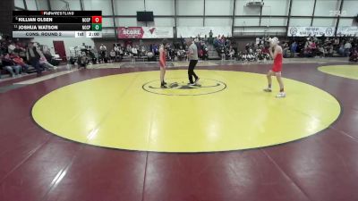 106 lbs Cons. Round 2 - Joshua Watson, North Sanpete vs Killian Olsen, North Sanpete