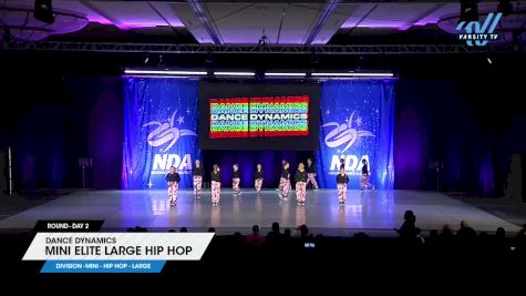 Dance Dynamics - Mini Elite Large Hip Hop [2025 Mini - Hip Hop - Large Day 2] 2025 NDA All-Star National Championship