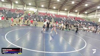 126 lbs Placement (16 Team) - Decker Milender, Montana 1 vs Talen Eck, Idaho 1