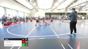 106 lbs Rr Rnd 7 - CJ Caines, Mat Assassins Black vs Cole Schwartz, Grit Mat Club