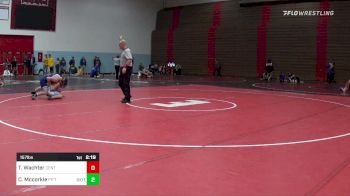 157 lbs Round Of 16 - Trenton Wachter, Central Michigan - Unatt vs Collin Mccorkle, Pitt