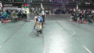 138 lbs Quarterfinal - Joseiah Irias, Belleville vs Alexander Badalyan, Middletown South