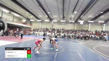 172 lbs Consi Of 4 - Osmany Roman, Center Vikings vs Zaden Robidoux, Cedaredge