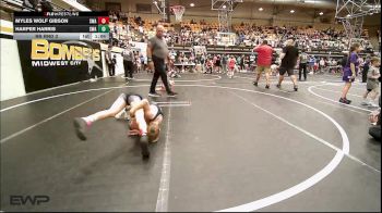 58 lbs Rr Rnd 3 - Myles Wolf Gibson, Shelton Wrestling Academy vs Harper Harris, Shelton Wrestling Academy