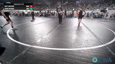75 lbs Consi Of 8 #2 - Jett Goodin, Morrison Takedown Club vs Jude Rivers, Barnsdall Youth Wrestling