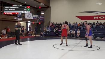 174 lbs Semifinal - Will Abrams, Southwestern Oregon Community College vs Pablo Hernandez, Clackamas Community College