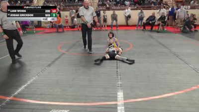 65_B lbs Consi Rd 1 32 #2 - Liam Woida, Armstrong vs Josiah Erickson, Mahanoy Area