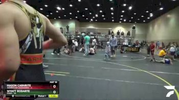 150 lbs Round 4 (6 Team) - Wyatt Rodarte, POWA vs Mason Carnrite, Aggression Legionaries