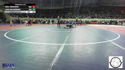 138 lbs Consi Of 8 #1 - Inell DeRogers, Ponca City vs Luke Golowenski, Deer Creek Wrestling