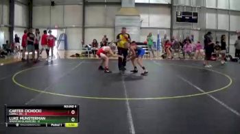 108 lbs Round 4 (6 Team) - Luke Munsterman, American Gladiators vs Carter Cichocki, Lowell WC