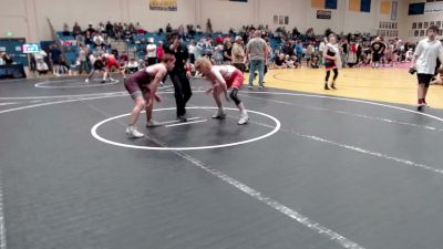 126 lbs Cons. Quarters - Jace Martin, Jimenez Trained Academy vs Cavan Olson, Idaho