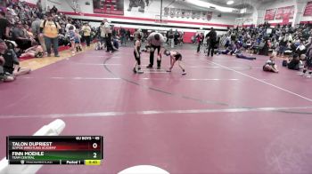 45 lbs 3rd Place Match - Finn Moehle, Team Central vs Talon Dupriest, SlyFox Wrestling Academy