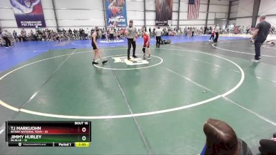 80 lbs Rd# 7- 10:45am Saturday Final Pool - Jimmy Hurley, PA Blue vs TJ Markijohn, NCWAY National Team