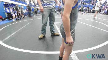 52 lbs Consi Of 16 #2 - Rhodes Litchfield, Choctaw Ironman Youth Wrestling vs Matias Chay, Harrah Little League Wrestling