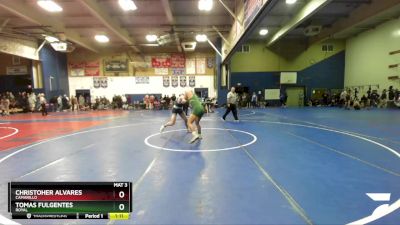 150 lbs Quarterfinal - Tomas Fulgentes, Royal vs Christoher Alvares, Camarillo