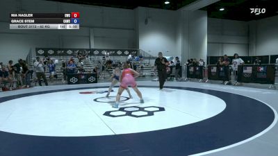 62 kg Cons. Rd Of 16 - Nia Hagler, Champions Wrestling Club vs Grace Stem, Cardinal WC