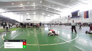 88 lbs Quarterfinal - Luke Sigley, AZ Tilters vs Frank Motes Jr, Gold Rush Wrestling