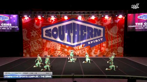 Competitive Sports Complex - The Gems [2026 L1.1 Youth - PREP - D2 - B Day 1] 2026 Southern Nationals by Cheer Power