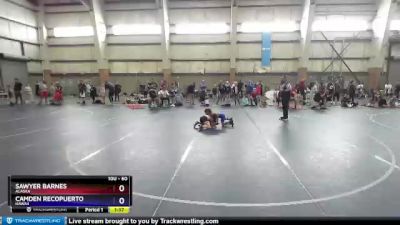 60 lbs Cons. Round 1 - Sawyer Barnes, Alaska vs Camden Recopuerto, Hawaii