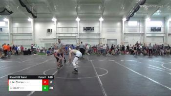 145 lbs Round 3 (8 Team) - Brandon Bauer, Estebuilt vs Jason McClellan, NCWAY