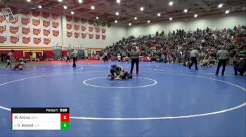 138 lbs Cons. Round 3 - Drake Brasiel, Aurora vs Mason Artino, Brecksville B