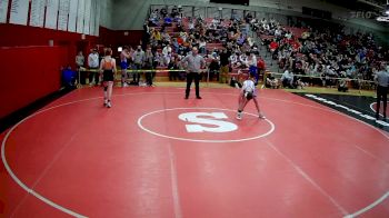 108 lbs Cons. Round 4 - Dustin Goodlin, Greater Latrobe vs Cameron Darr, United