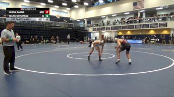 141 lbs 1st Place Match - Jason Saenz, Mt. San Antonio College vs Isaac Gonzalez, Cerritos College