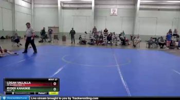 52 lbs Round 7 (8 Team) - Logan Vallalla, PA Alliance Red vs Ryder Kanaskie, M2TC