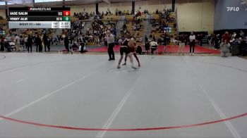 165 lbs Champ. Round 1 - Vinny Alm, Rochester-CTC vs Jase Salin, Triton Community College