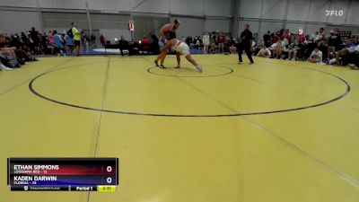 285 lbs Round 1 (8 Team) - Ethan Simmons, Louisiana Red vs Kaden Darwin, Florida