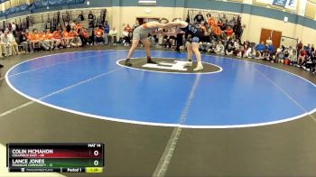 190 lbs Placement (16 Team) - Lance Jones, Franklin Community vs Colin McMahon, Columbus East