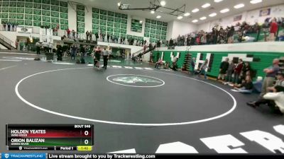 138A Round 1 - Holden Yeates, Wind River vs Orion Balizan, Green River