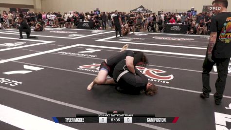 Sam Poston vs Tyler Mckee 2025 ADCC East Coast Trials