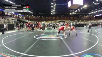 165 lbs Champ. Round 1 - BRADY COGGIN, Oak Mountain vs Casten Thacker, New Smyrna Beach Sr H S