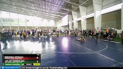 112 lbs Round 1 - Leilani Nanquilada, Mat Demon Wrestling Club vs Breonna Apodaca, Internal Quest Wrestling