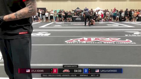 Lyla Adams vs Layla Gathogo 2025 ADCC Orlando Open/Youth Trials
