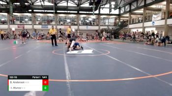 106-116 lbs Semifinal - Ivan Munoz, Illinois Cornstars vs Brandon Anderson, Morris