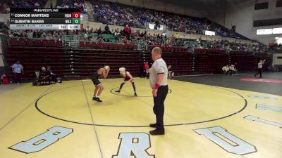 120 lbs Consi Of 8 #1 - Connor Martens, Fountain Inn vs Quentin Baker, Wilson