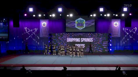 Dripping Springs Tigers [2022 Jr. Peewee Show Cheer 1] 2022 Pop Warner National Cheer & Dance Championship