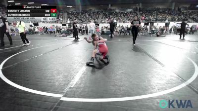 67 lbs Quarterfinal - Everett Luxton, Raw Wrestling Club vs Cutter Bledsoe, Woodland Wrestling Club