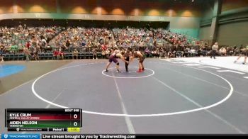 190 lbs Cons. Round 2 - Aiden Nelson, Yerington vs Kyle Crum, Central Valley (Ceres)