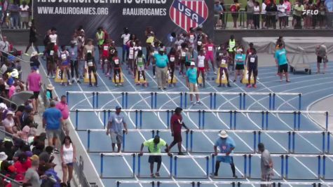 Youth Boys' 100m Hurdles Championship, Finals 1 - Age 13