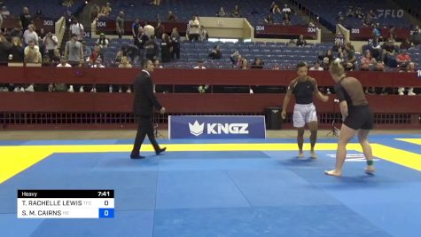 TEARA RACHELLE LEWIS vs SHARLENE M. CAIRNS 2024 Pan IBJJF Jiu-Jitsu No-Gi Championship