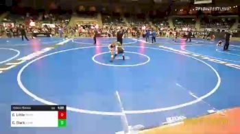 75 lbs Consolation - Charleigh Little, Compound vs Carleigh Clark, Lady Outlaw Wrestling Academy