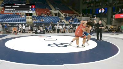 285 lbs Cons. Sub-rd Of 32 - Lennox Charley, North Dakota vs David Finch, Oregon